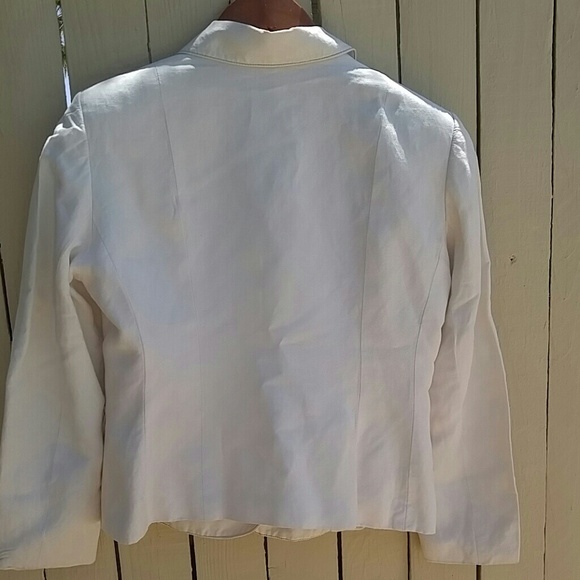 Kasper Linen Blazer - Picture 4 of 4